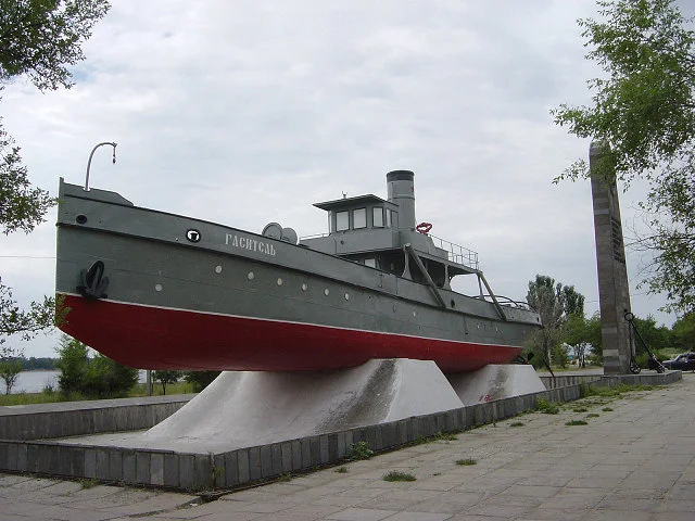 Катер-памятник «Гаситель»
